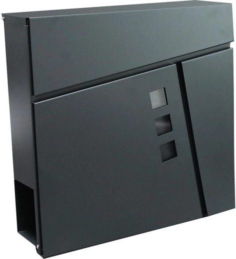 Boîte aux lettres TILES anthracite 370 × 370 × 105 mm