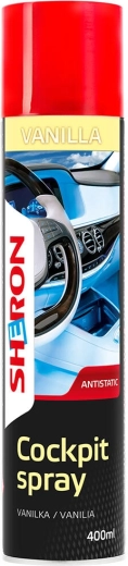 Nettoyant cockpit parfum vanille SHERON 400 ml