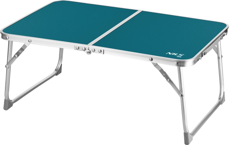 Table de camping pliante Nils Camp NC3402 60 × 40 × 25 cm bleue