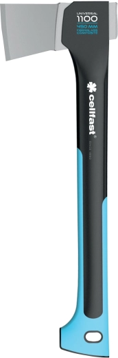 Hache universelle Energo 1100 g avec manche en fibre de verre CELLFAST