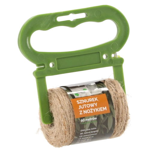 Ficelle de jute 60 m avec coupe‑fil