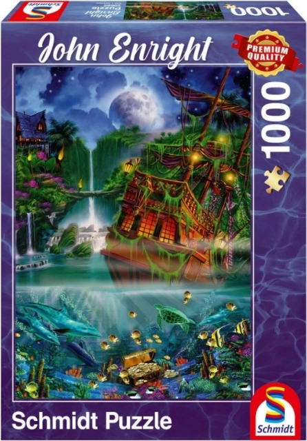 Puzzle Trésor Englouti 1000 pièces