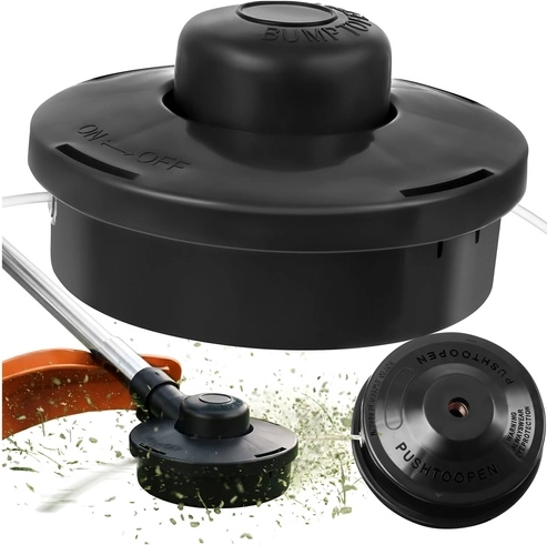 Tête de coupe à fil semi-automatique BIGSTREN pour débroussailleuses à essence