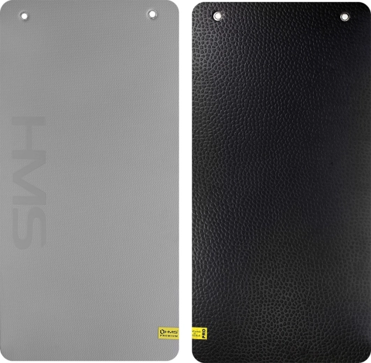 Tapis de studio avec œillets HMS Premium MFK01, gris