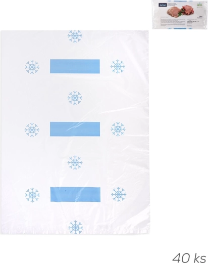 Sacs de congélation Extra 40 × 30 cm, 40 pcs