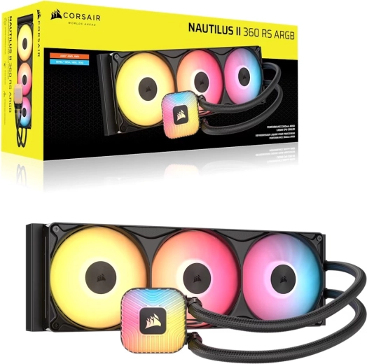 Refroidisseur liquide pour processeur Nautilus II 360 RS ARGB 360 mm