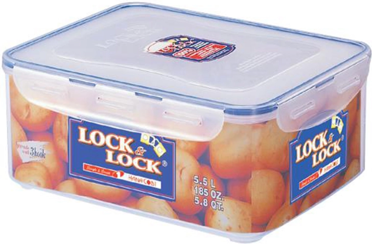 Boîte alimentaire Lock rectangulaire 5,5 l