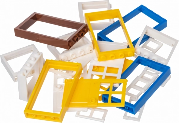 L-W Toys kit créatif de fenêtres et portes colorées