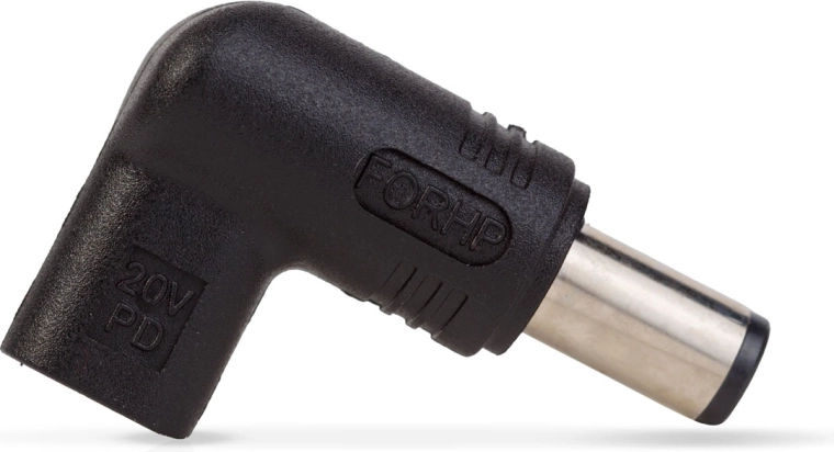 Adaptateur USB-C vers DC 7,4 × 5 mm pour ordinateurs portables HP