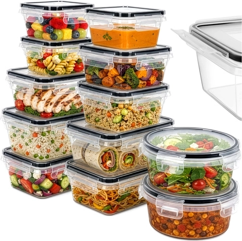 Ensemble de boîtes alimentaires Zortiva 12 pcs (sans BPA)