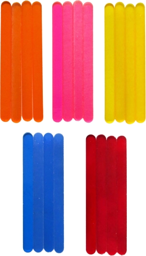 Bâtonnets en plastique pour glaces maison Toro – 20 pcs