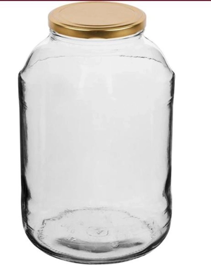 Bocal de stérilisation avec couvercle TORO 4 l