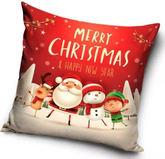 Housse de coussin Noël 40 × 40 cm