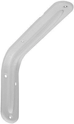 Équerre de support pour étagères 300 × 200 mm blanc