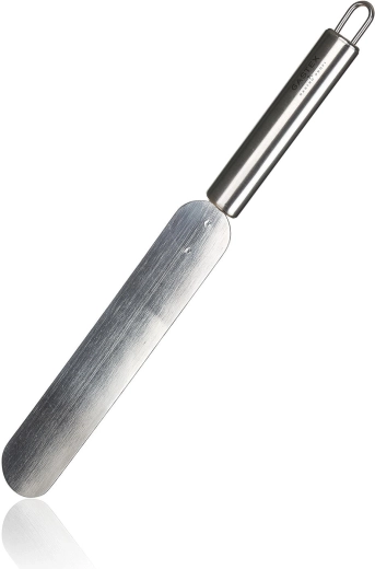 Spatule de lissage en acier inoxydable 30 × 3,5 cm AZORA