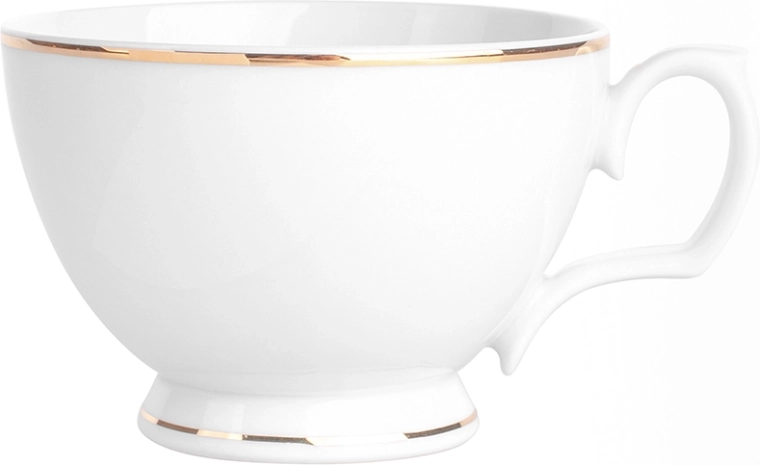 MariaPaula classique – ligne dorée, tasse à petit-déjeuner en porcelaine 350 ml