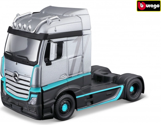 Bburago Mercedes‑Benz Actros Gigaspace 1:43 modèle réduit en métal du tracteur