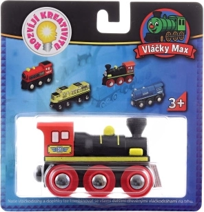 Locomotive à vapeur en bois Maxim