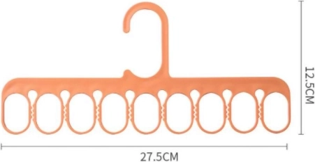 Organisateur suspendu pour linge et chaussettes, multifonction – orange