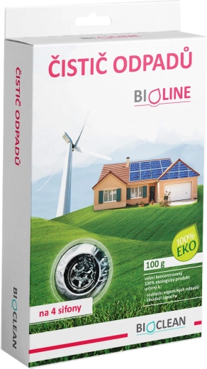 Bioline nettoyant biologique pour canalisations et siphons 100 g