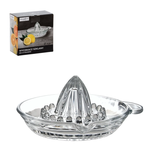 Presse-agrumes en verre 13 cm