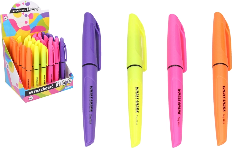 Surligneur fluo – set de 4 couleurs