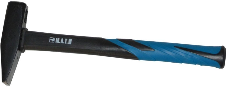 Marteau de serrurier 600 g avec manche en fibre de verre