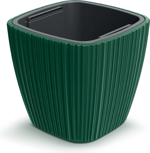 Pot de fleurs ORO 39 cm vert foncé