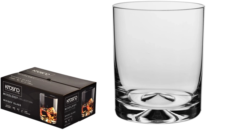 Set de 6 verres à whisky Krosno Mixology 260 ml