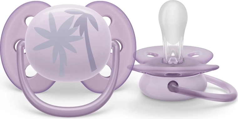 Philips Avent tétine UltraSoft Premium 0–6 mois, violette, 1 pc