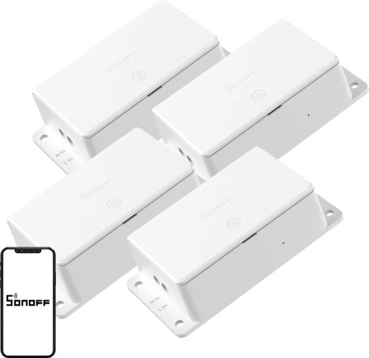 Sonoff Basic R5 Gen5 interrupteur Wi‑Fi intelligent Matter 10 A (4 pcs)