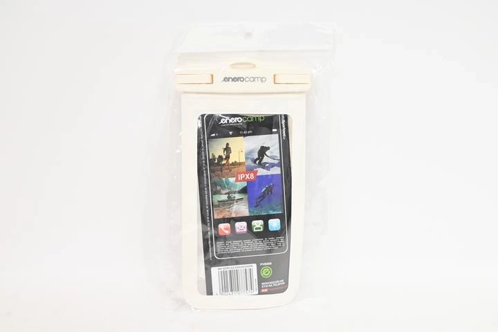 Étui de téléphone étanche avec fenêtre transparente et cordon