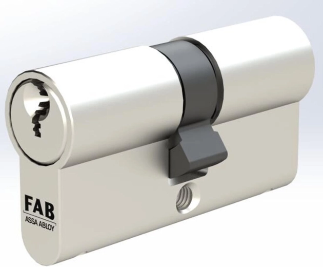 Cylindre 30+35 mm, nickel, classe de sécurité 3, 5 clés