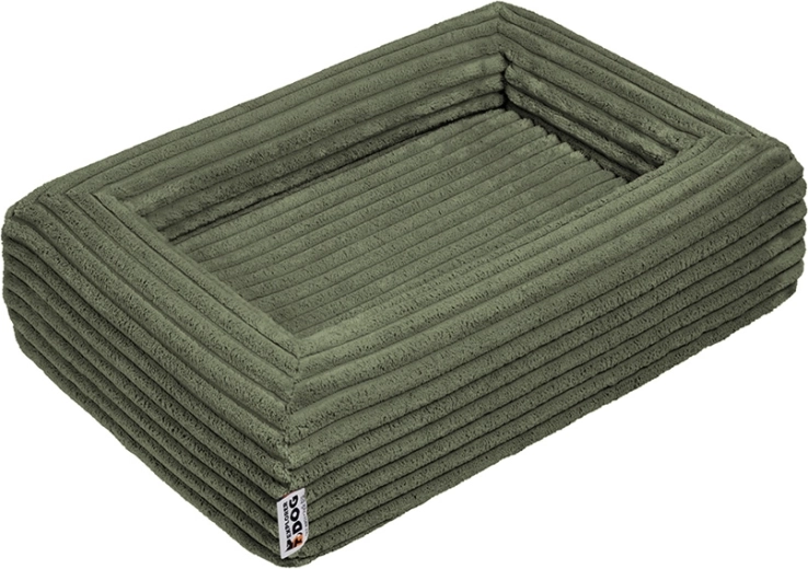 Panier orthopédique pour chiens Cloud XS 60 × 40 cm Vert mousse