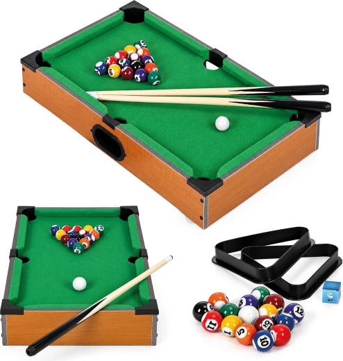 Mini table de billard pour enfants ECOTOYS 50 × 30 cm