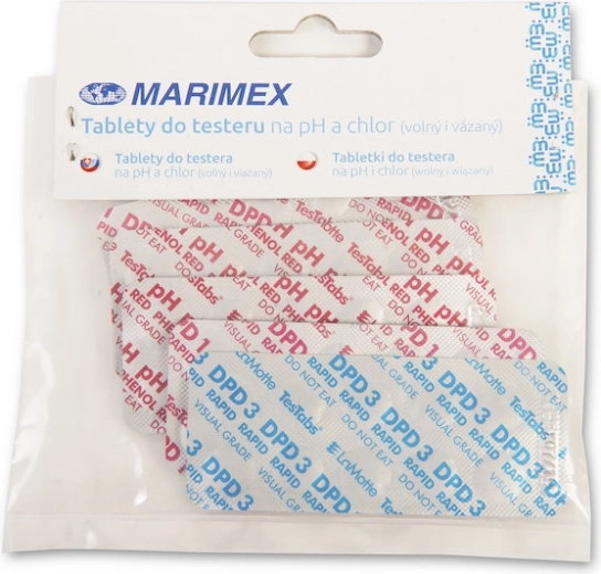 Comprimés de test pour pH et chlore