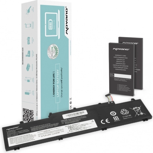Batterie Movano pour Lenovo ThinkPad E14/E15 Gen2–Gen4 4650 mAh (54 Wh)