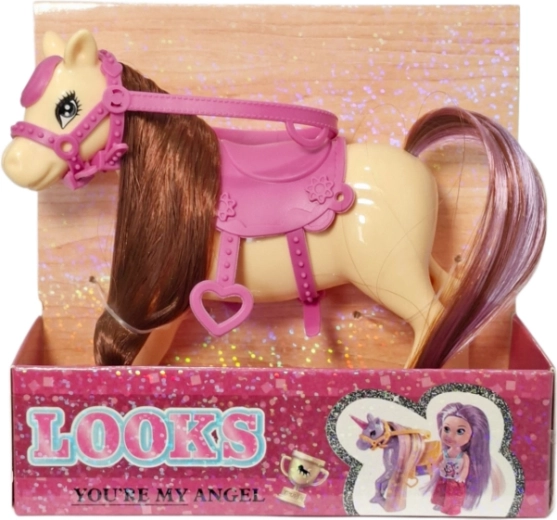 Poney à coiffer avec accessoires