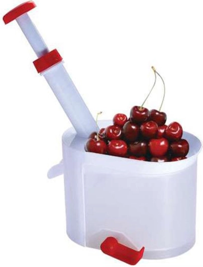 Dénoyauteur de cerises et d’olives Toro avec base à vide