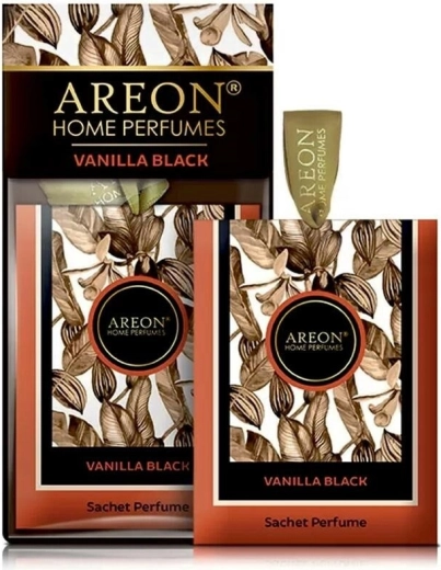 Areon Sachet Premium Vanilla Black, désodorisant d’air en sachet