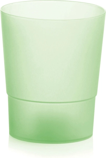 Cache-pot pour orchidées COUBI ORCHID 12,5 cm – vert transparent