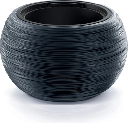 Cache-pot Furu Bowl avec insert 37,8 cm – anthracite