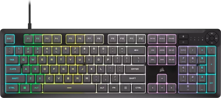 Clavier gaming Corsair K55 Core RGB gris