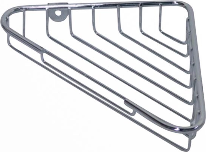 Étagère d’angle en fil métallique pour salle de bain 21,5 × 13,9 × 3,5 cm