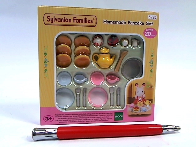 Sylvanian Families set de petit-déjeuner avec crêpes maison
