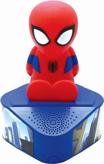 Enceinte Bluetooth Spider-Man avec figurine lumineuse