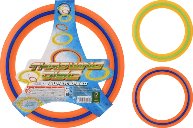 Disque volant aquatique 28,5 cm – assortiment de couleurs