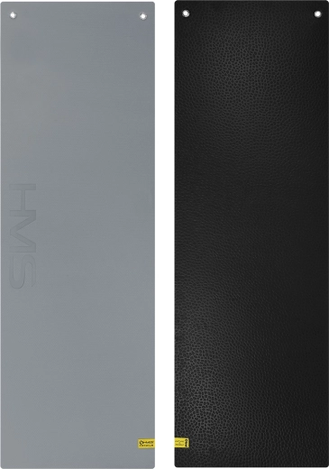 Tapis de studio avec œillets HMS Premium gris