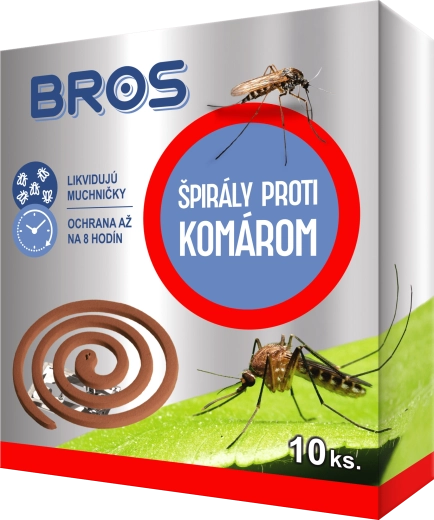 Bros spirales anti-moustiques 10 pcs