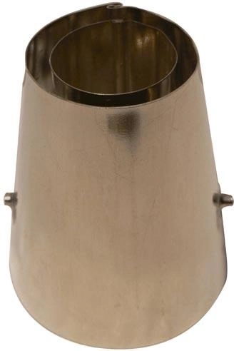 Douille à liqueur pour crèmes 24–36 mm en métal étamé